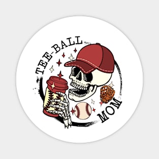 Womens Funny Ball Mom Softball Baseball Gifts For Women Mothers Day Magnet